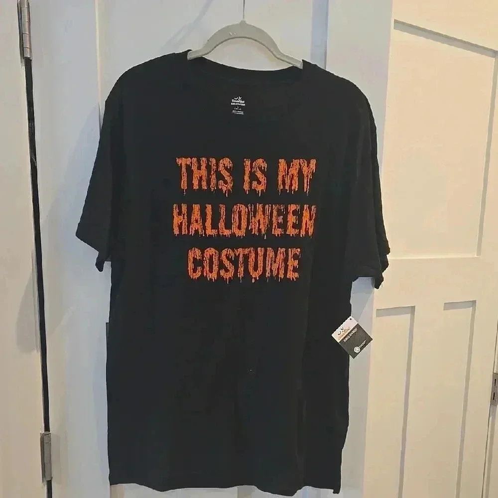 Black Halloween Costume T-Shirt